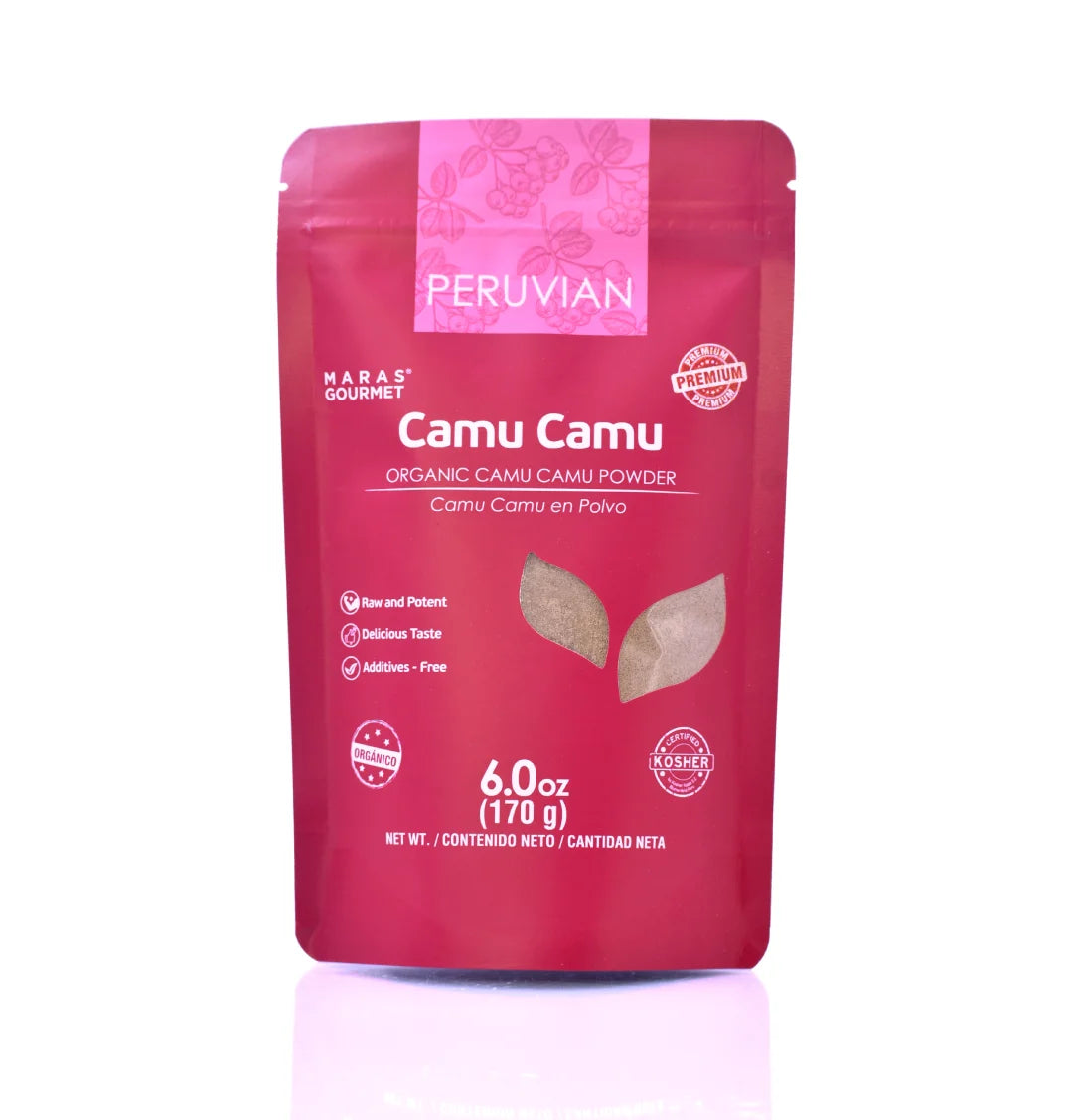 Camu Camu Orgánico en Polvo-Bolsa x 170 g