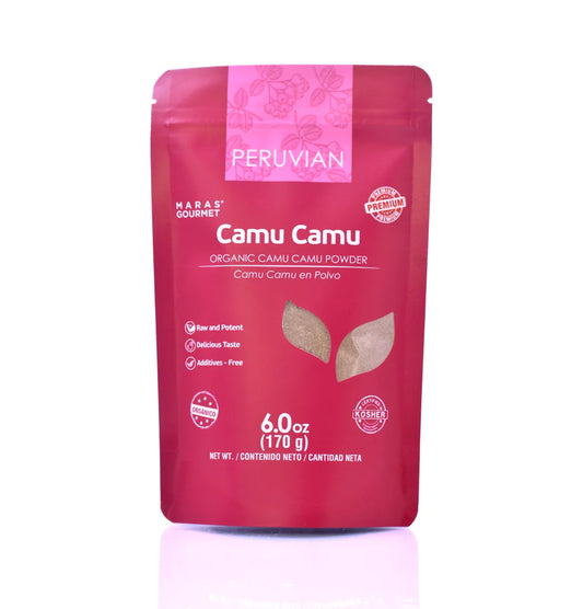 Camu Camu Orgánico en Polvo-Bolsa x 170 g