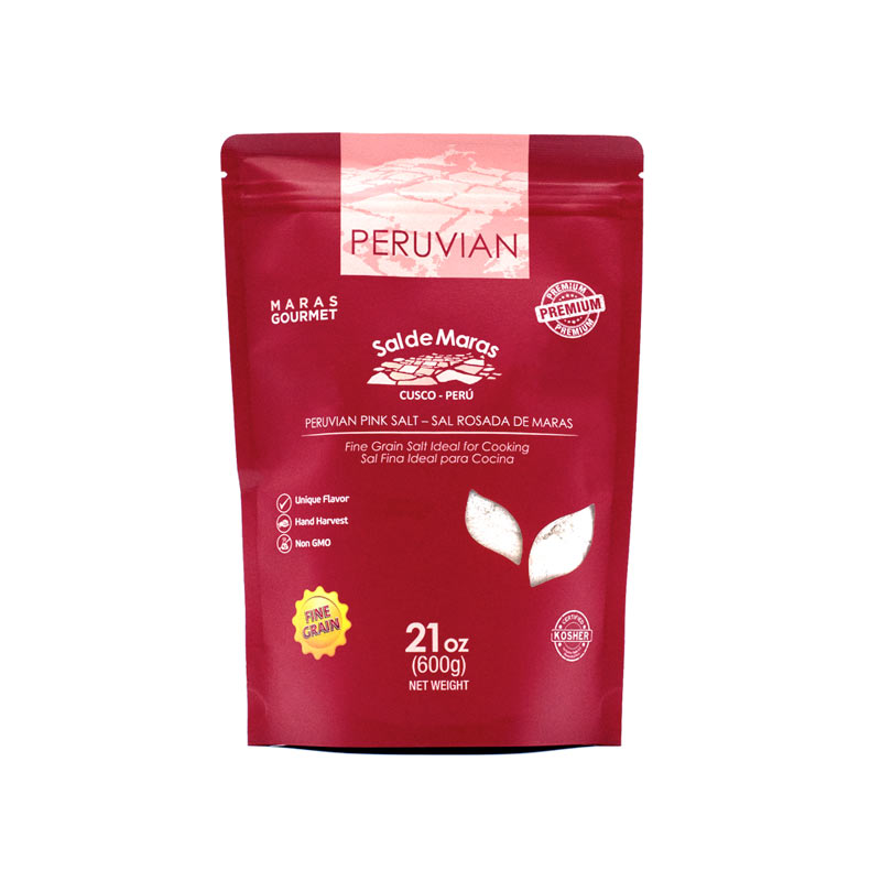 Sal Rosada de Maras – Bolsa Doypack 600g